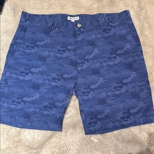 Peter Millar Blue Camo Boardshorts